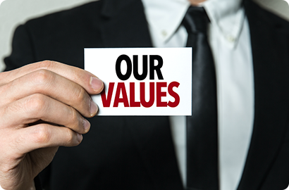 Our values